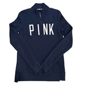 PINK Victoria's Secret Dallas Cowboys Quarter Zip Sweatshirt - NFL Blue S
